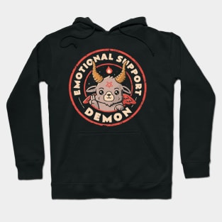 Emotional Support Demon - Funny Evil Baphomet Gift Hoodie